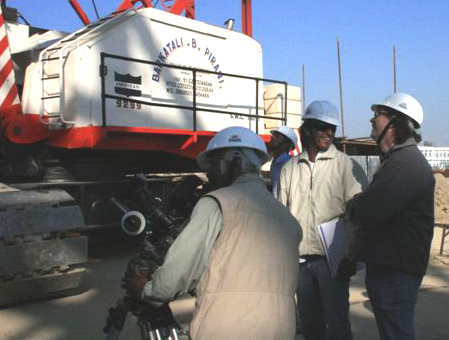 Mark filming